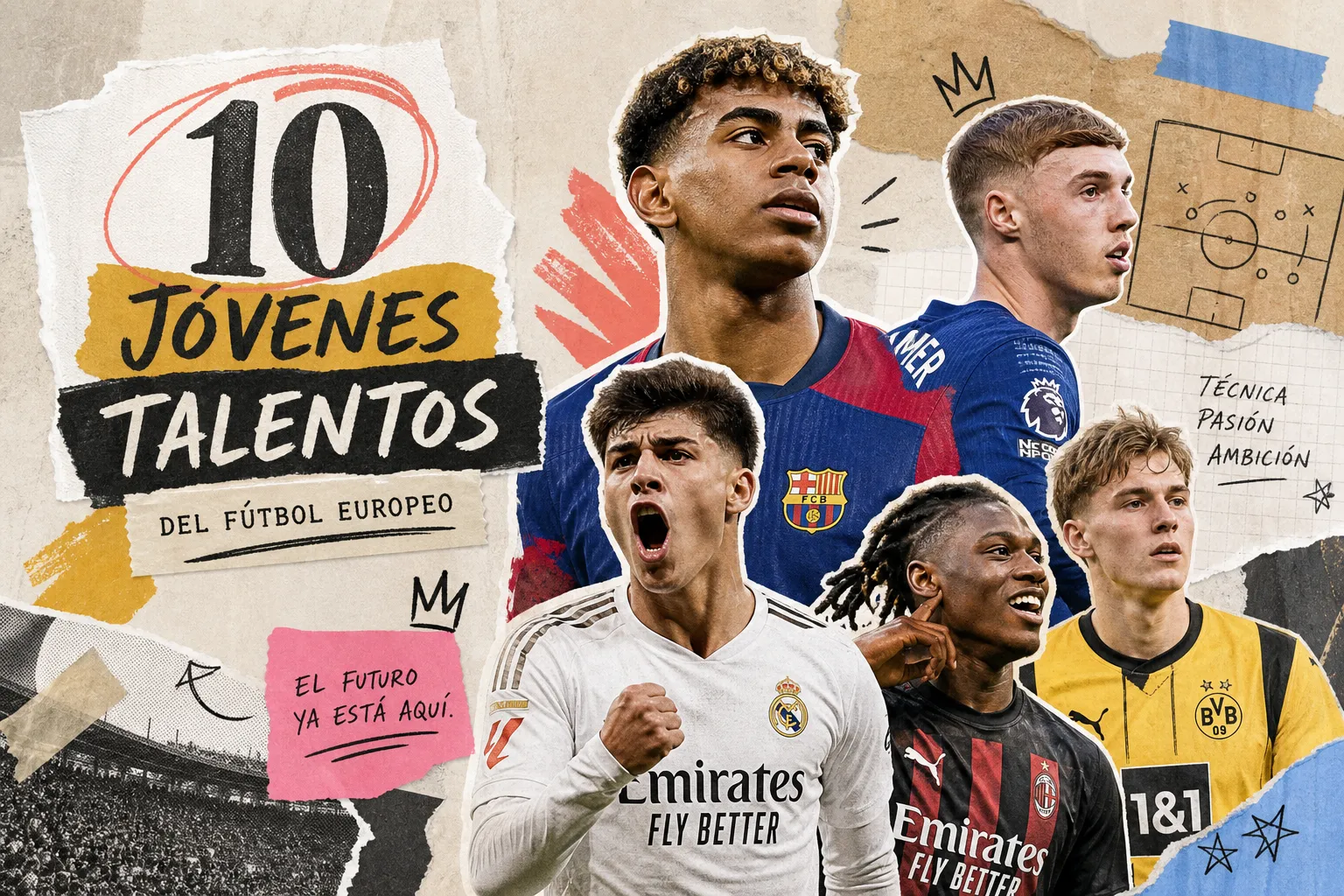 talentos del fútbol europeo
