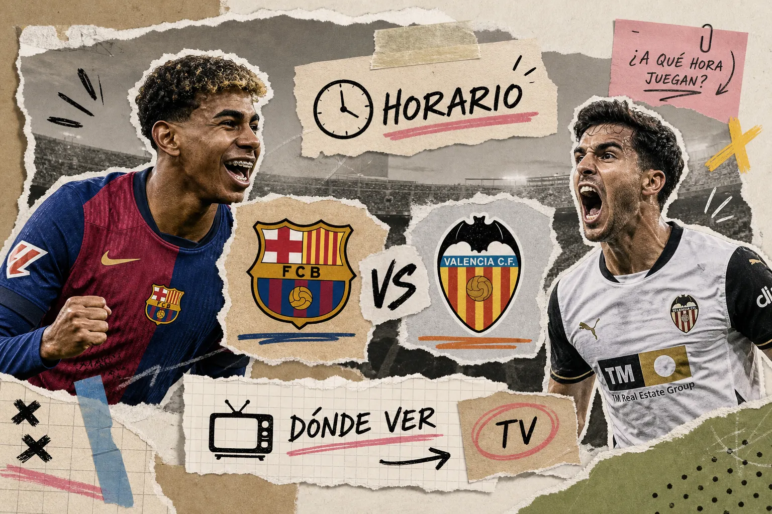 Barça vs Valencia: Horario Oficial y Canales de TV