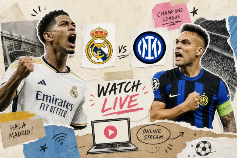 Real Madrid vs Inter en directo