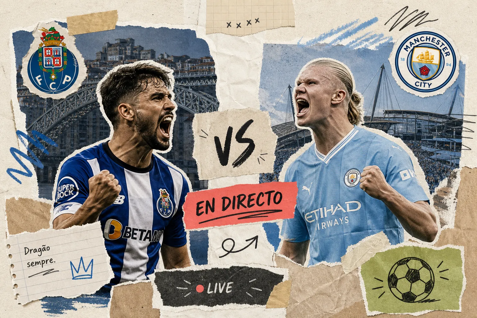 Porto vs Manchester City en directo: resultados y análisis