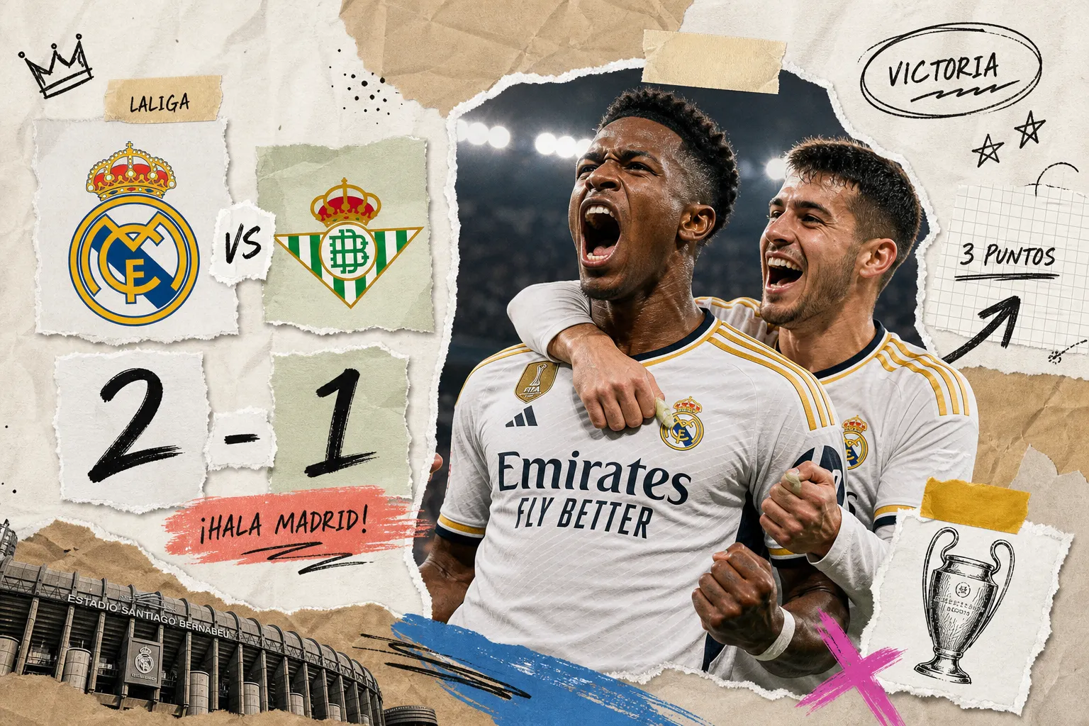 Resultado Real Madrid vs Betis: Crónica y Goles